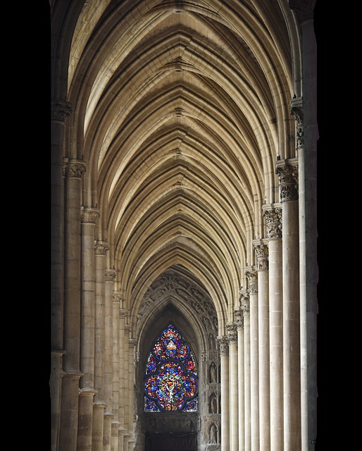 Les voutes de la Cathédrale de Reims